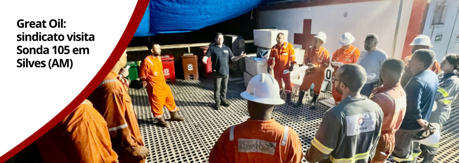 Great Oil: sindicato visita Sonda 105 em Silves (AM)