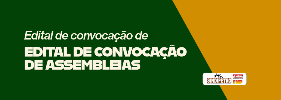 EDITAL DE CONVOCAÇÃO DE ASSEMBLEIAS